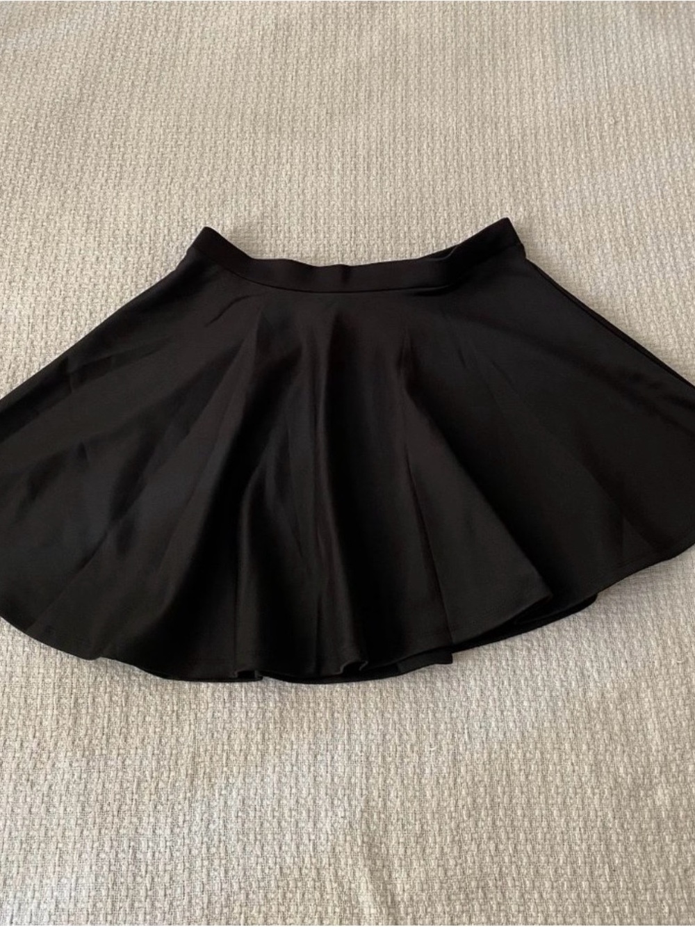 DNA couture Black Circle Skater Skirt